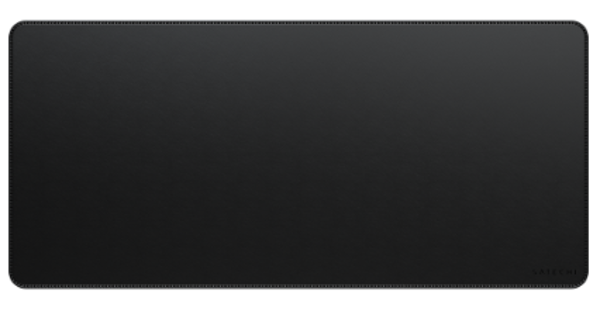 Satechi 12in x 27in Vegan-Leather Premium Desk Mat, Black; $39.98