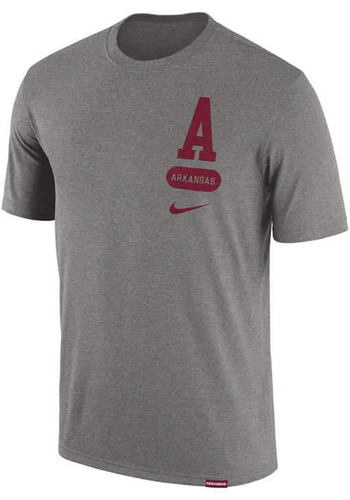 image of: Arkansas Razorbacks Nike Letterman Short Sleeve Tee