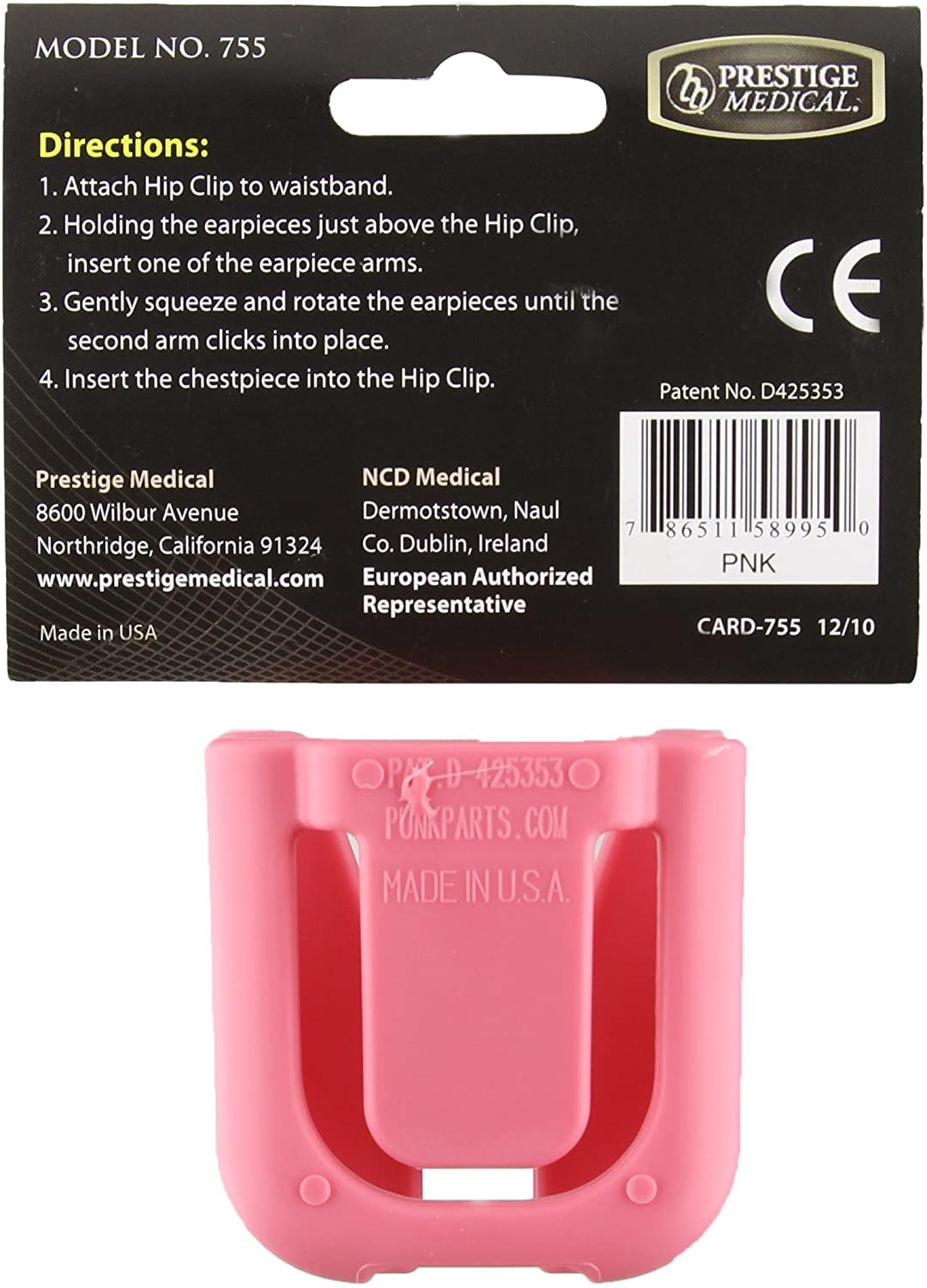 image of: PINK MEDICAL CLIP