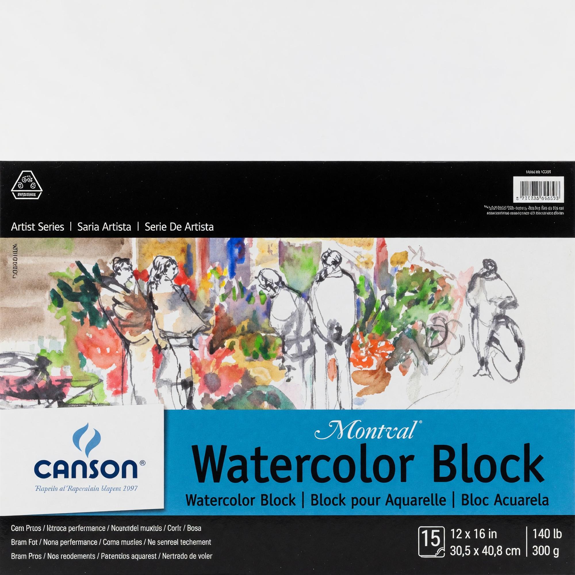 Product image 2 of 2 for CANSON WATERCOLOR PAD