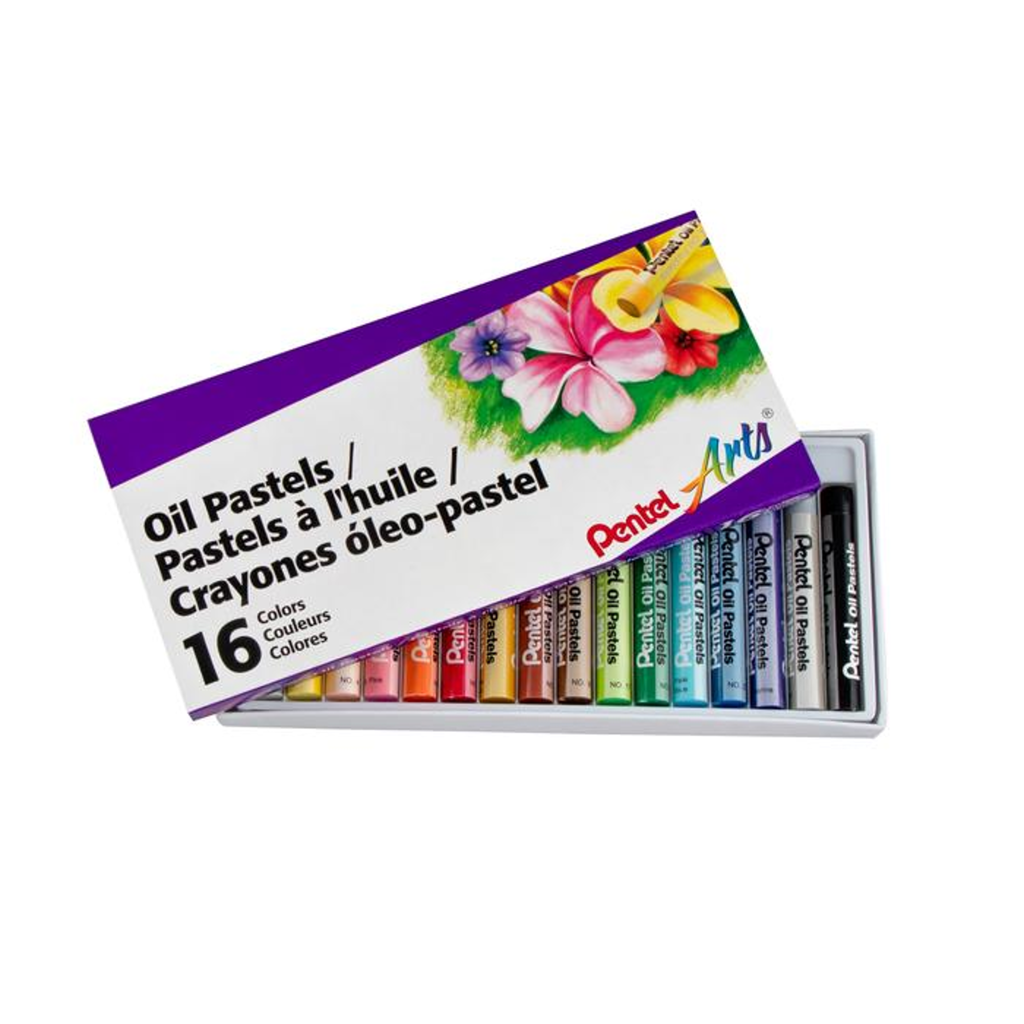 Pentel Oil Pastel Set 16pc