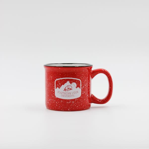 Ceramic Campfire Mug Red SUU; $12.99