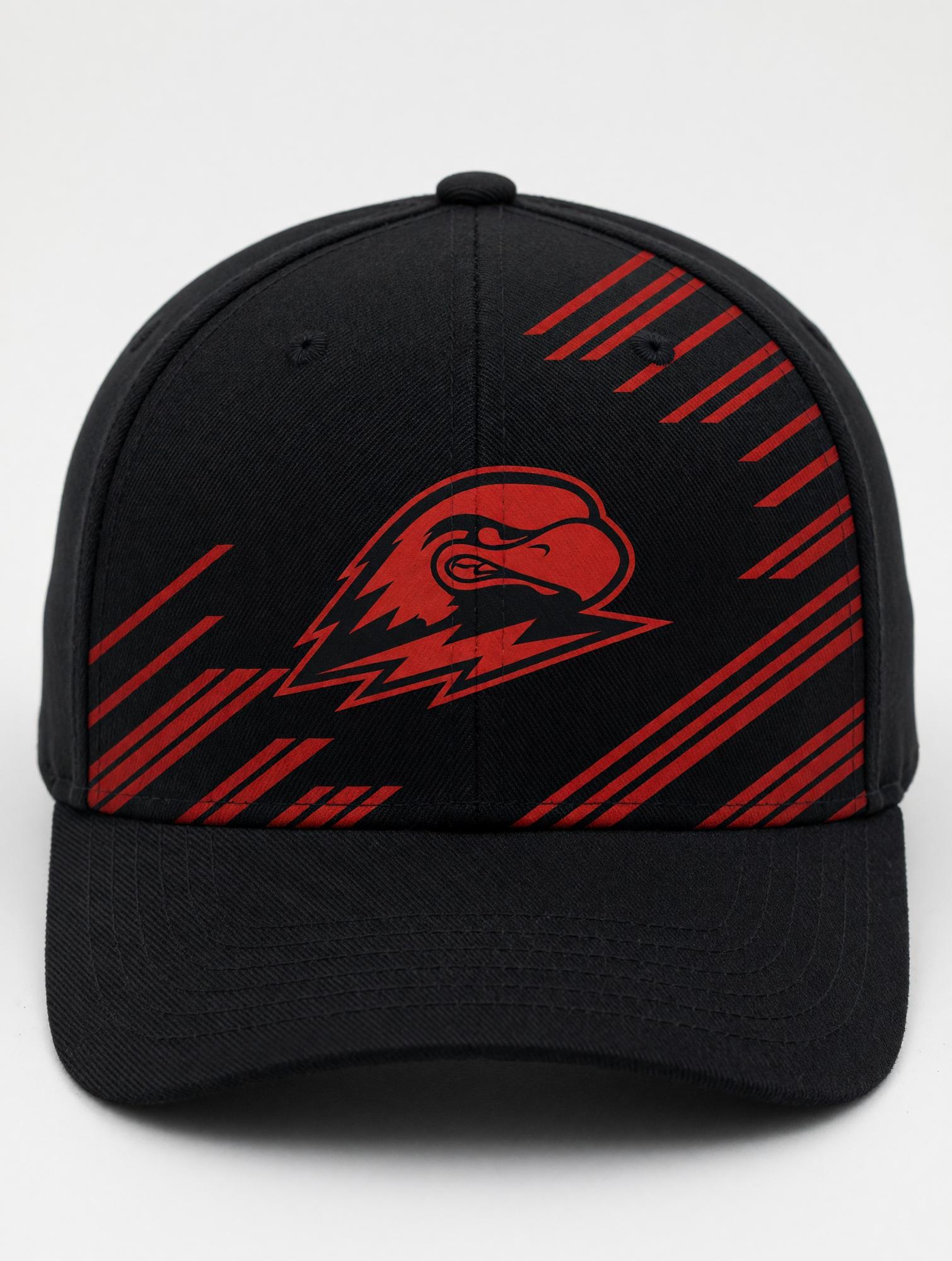 Product image 1 of 1 for CAPX HAT COMET BLACK RED/THOR FITTED