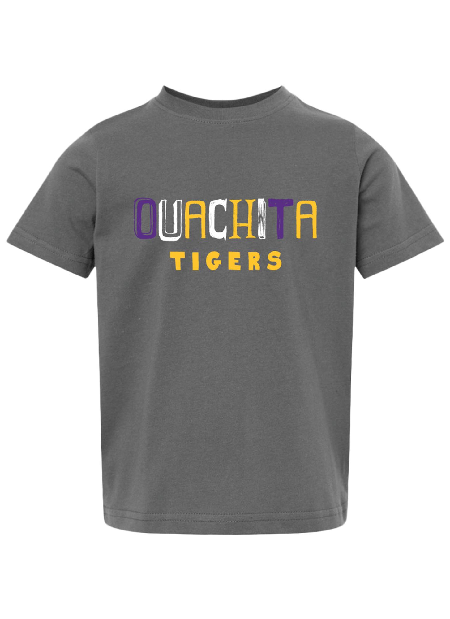 image of: Ouachita Tigers Mika Toddler Short Sleeve Tee2