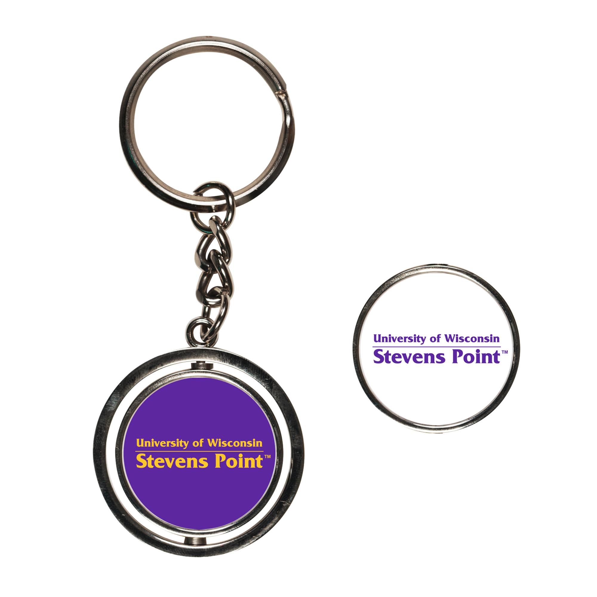 Product image 1 of 1 for UWSP Spinner Key Ring