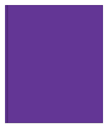 image of: Office Depot® Brand 2-Pocket Paper Folder with Prongs, Letter Size, Purple