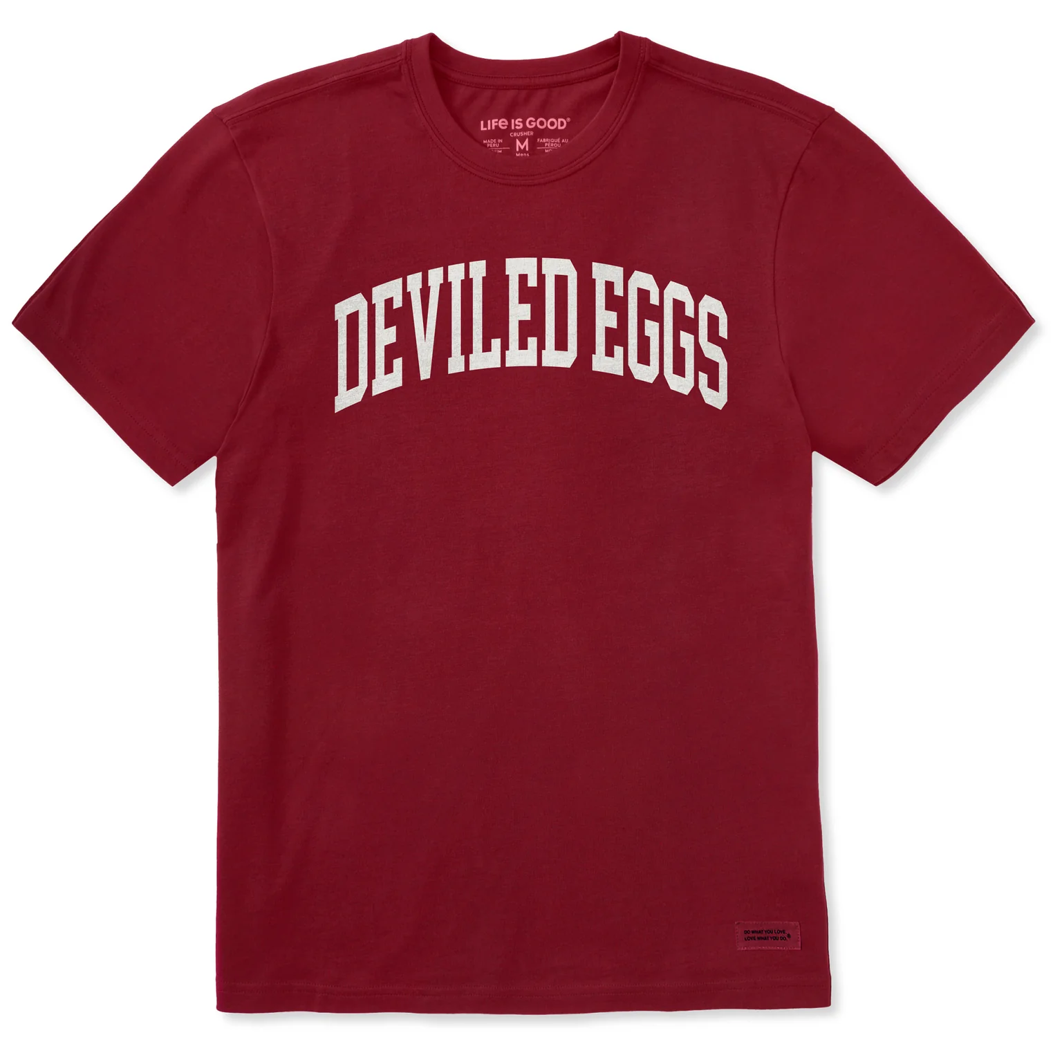 image of: Life is Good Deviled Egg Tee Shirt