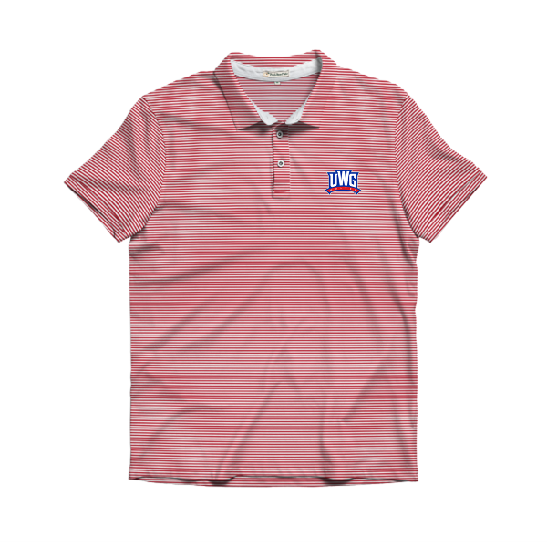 PEACH STATE PRIDE ATHLETICS LOGO POLO; $89.99