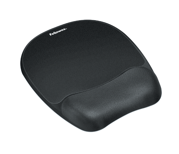 FELLOWES MOUSE PAD WITH WRIST REST; $24.29