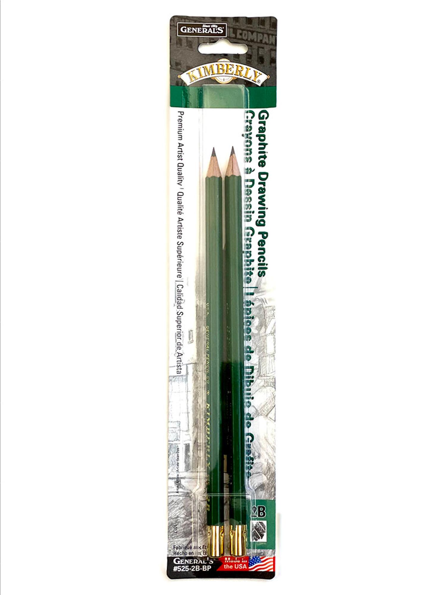 image of: GRAPHITE 2B PENCILS PKG 2