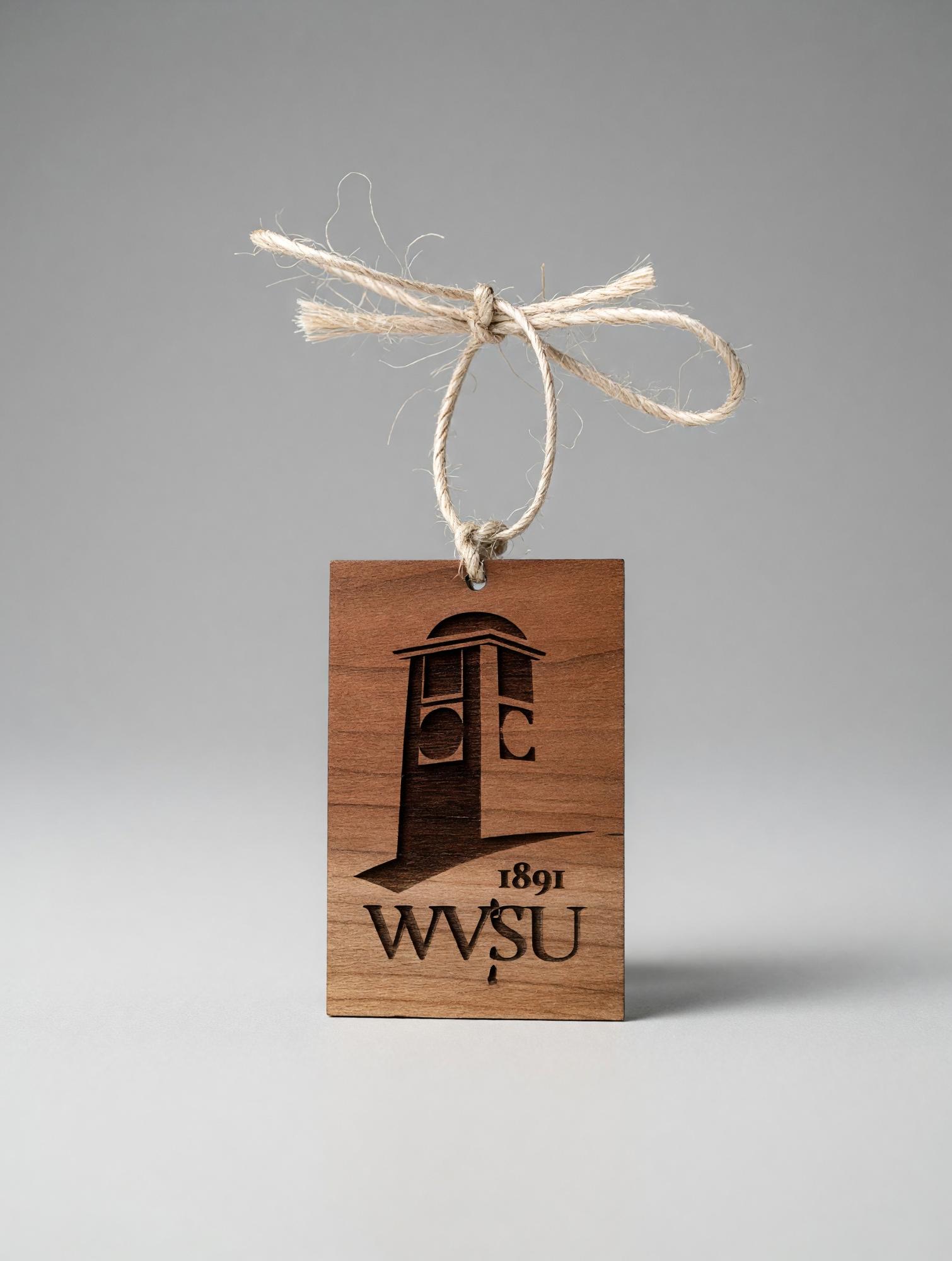 Product image 1 of 1 for ORNAMENT - BEAR WOOD Clock Tower
