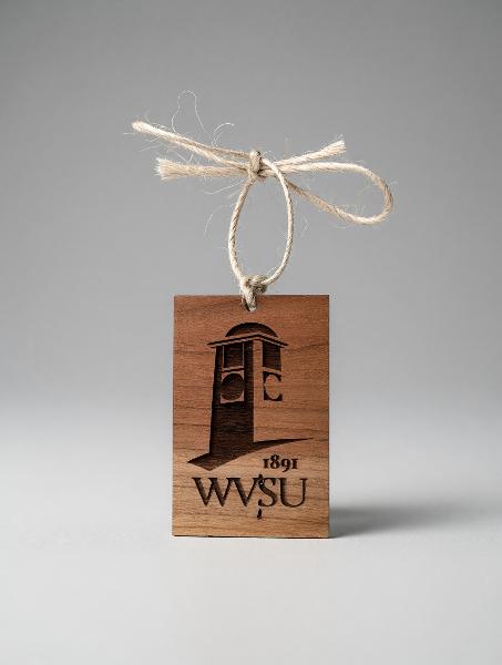 ORNAMENT - BEAR WOOD Clock Tower; $16.00