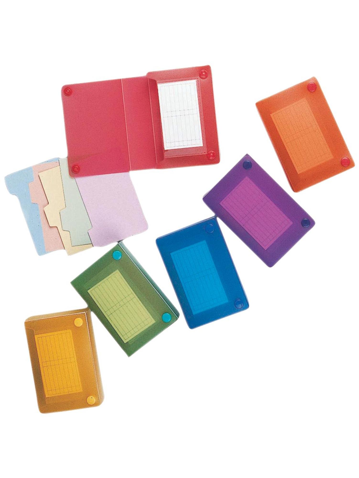Product image 1 of 1 for Filexec Index Card Case, Assorted Colors