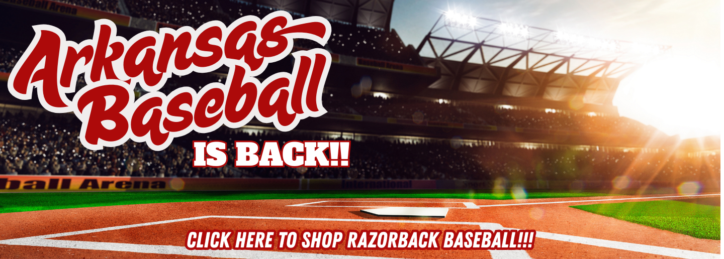 Click to shop razorback baseball merchandise!