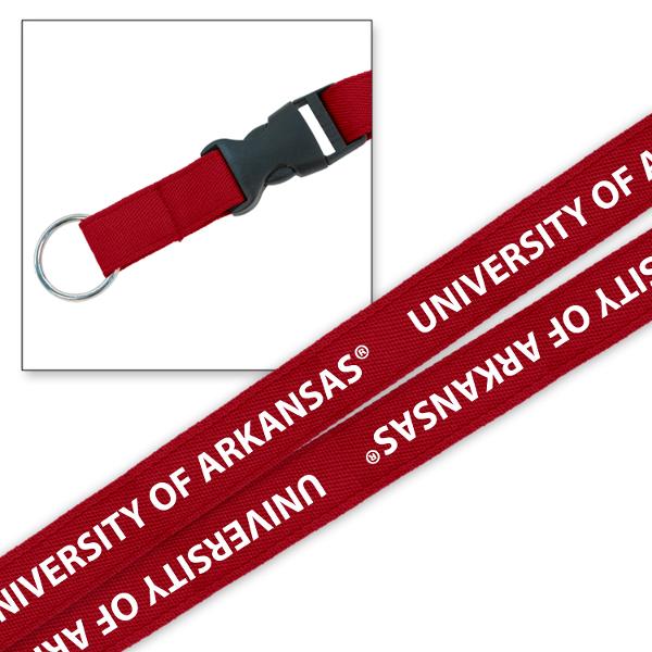 University of Arkansas 3/4" Woven Lanyard; $8.99