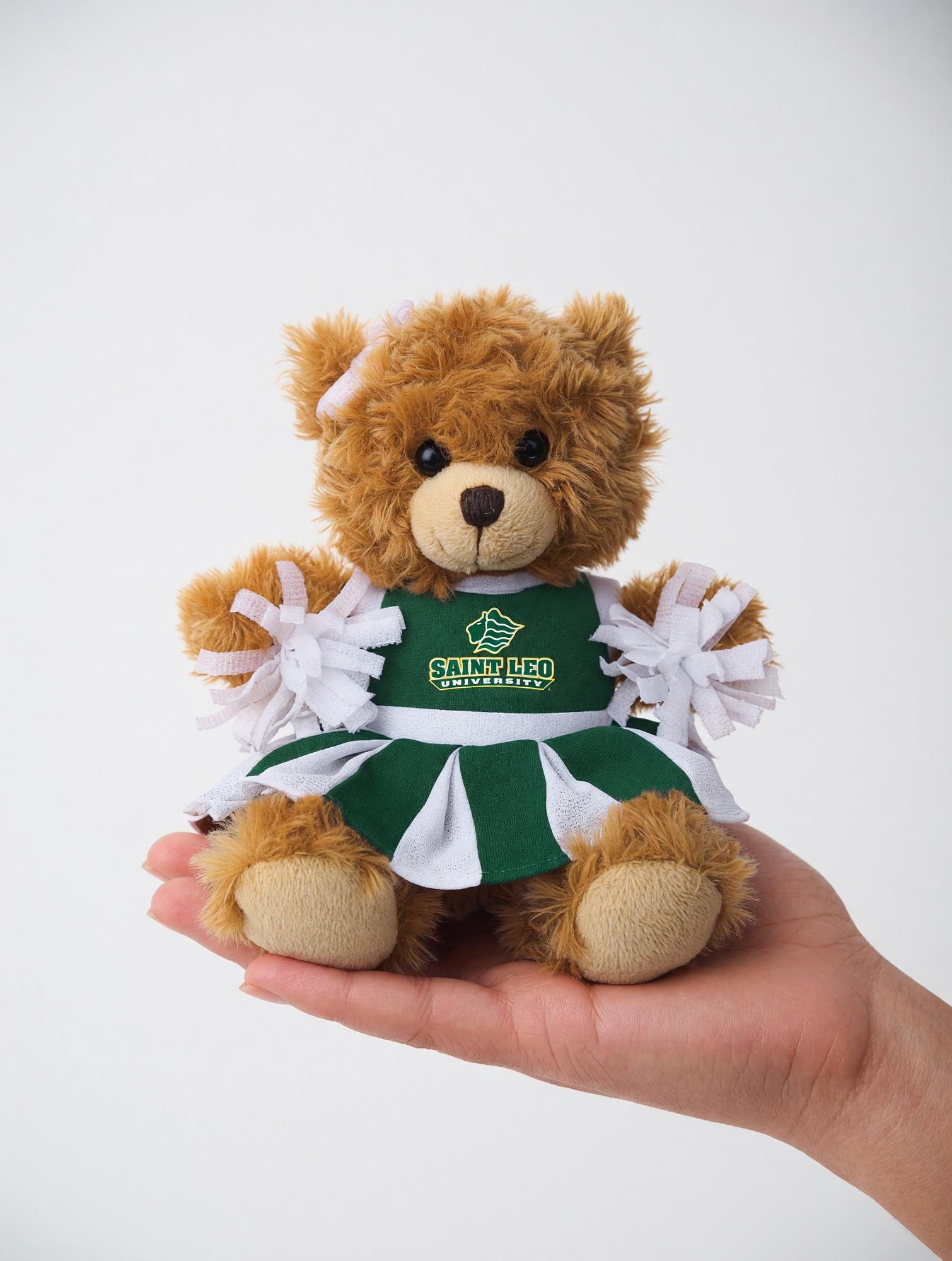Product image 1 of 4 for LEO 6" PLUSH CHEERLEADER BEAR