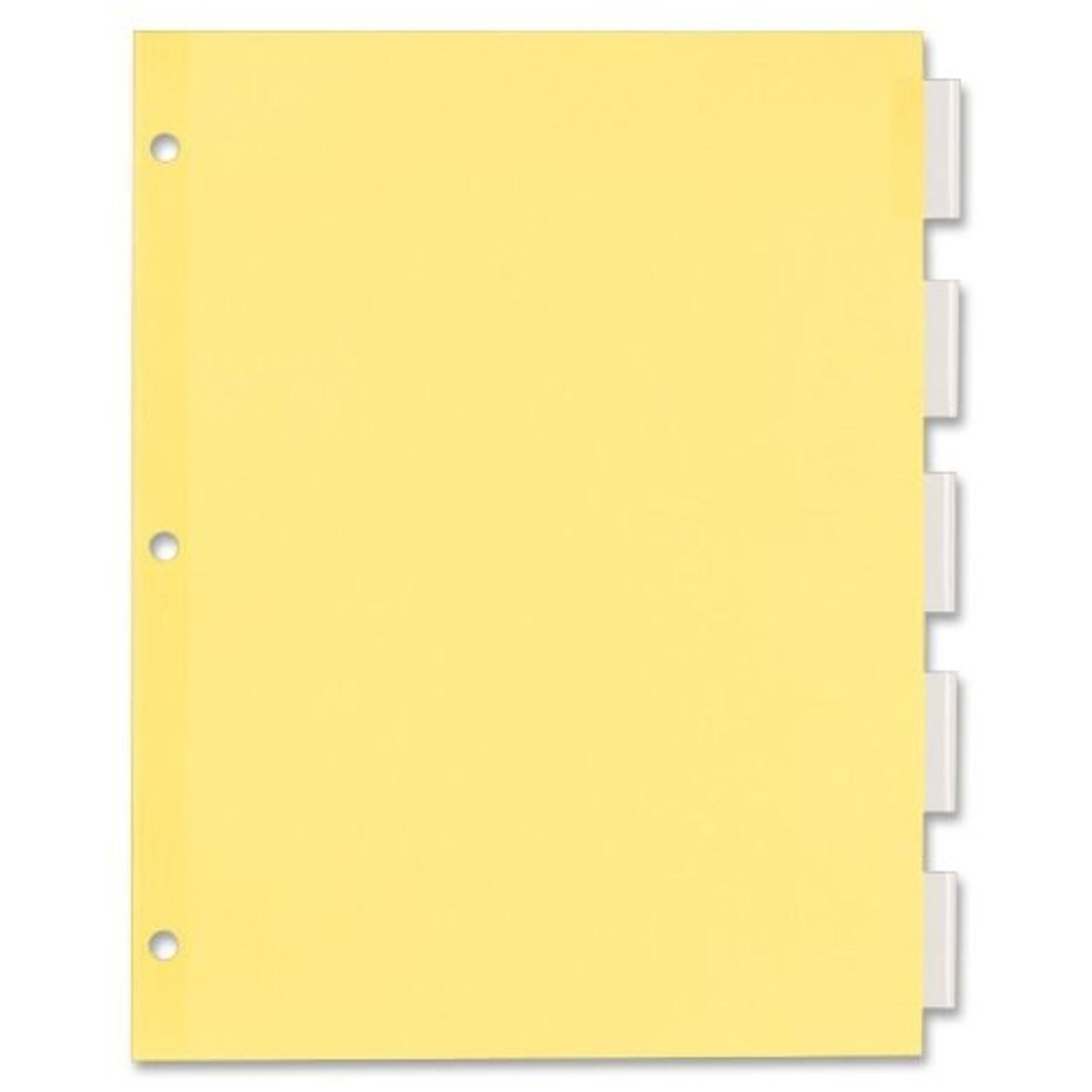 image of: Avery Plastic Tab Divider