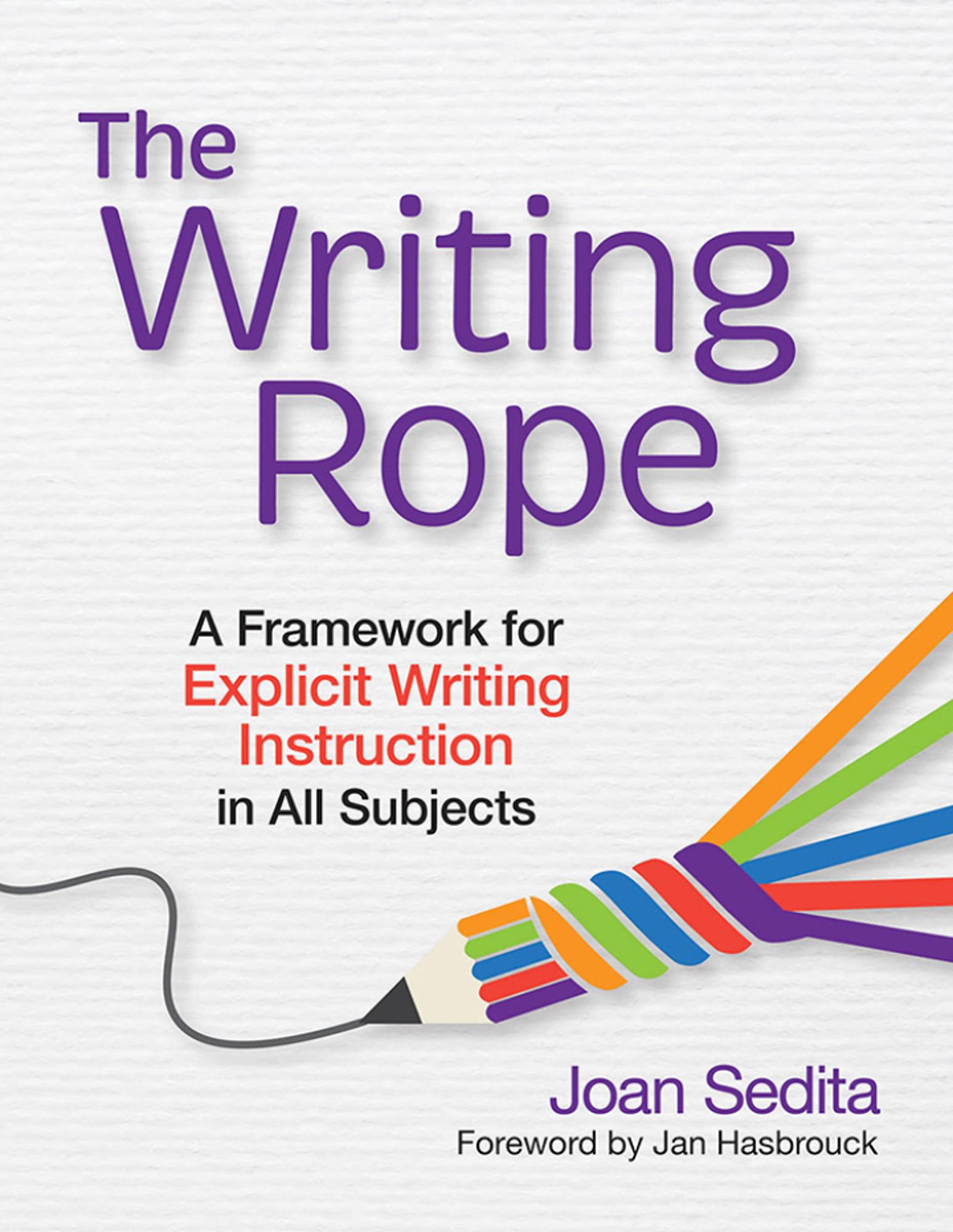 Cover image for THE WRITING ROPE: A FRAMEWORK FOR EXPLICIT WRITING...