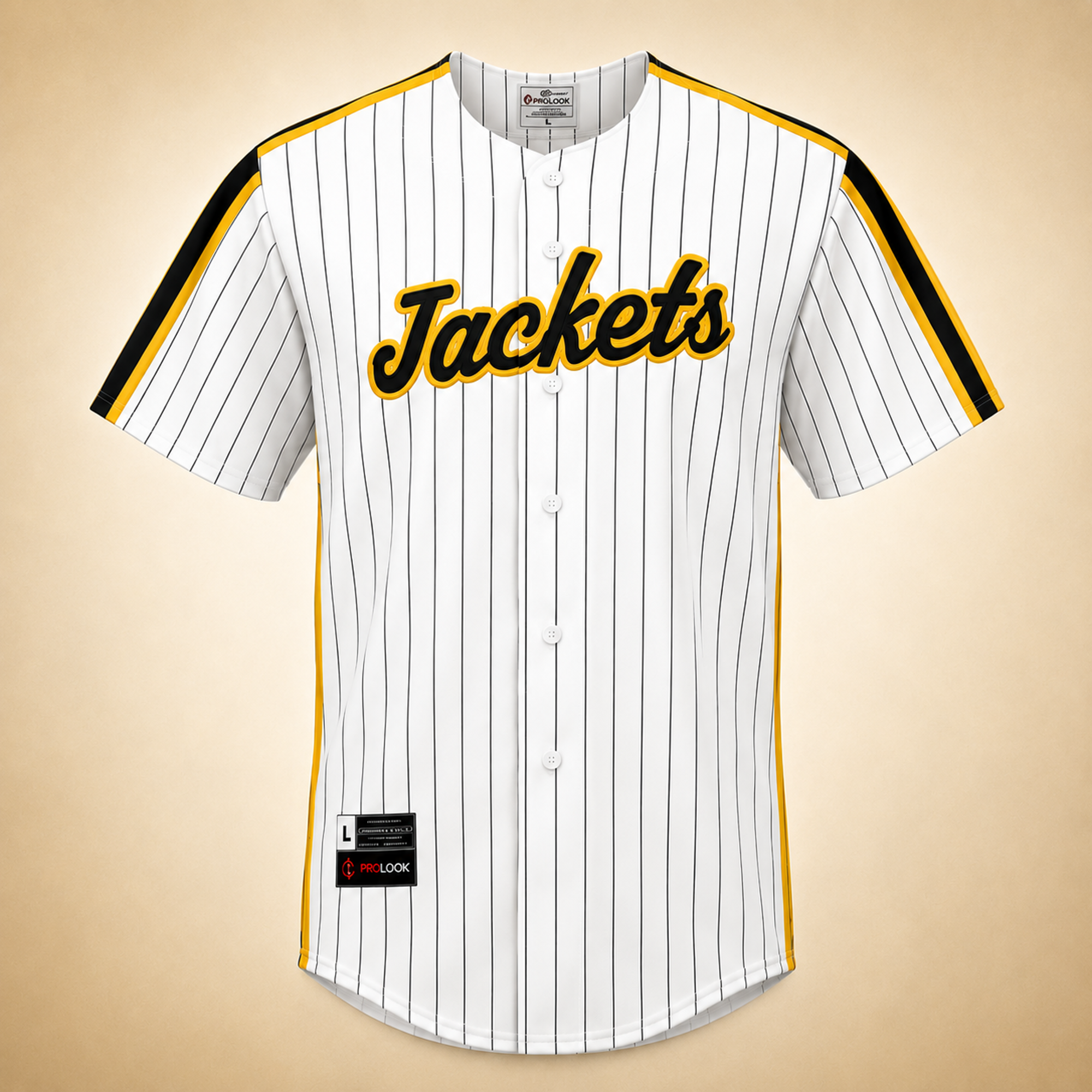Product image 2 of 2 for Jersey - Pro Sphere "Baseball" Pin Stripe Buttom-Up