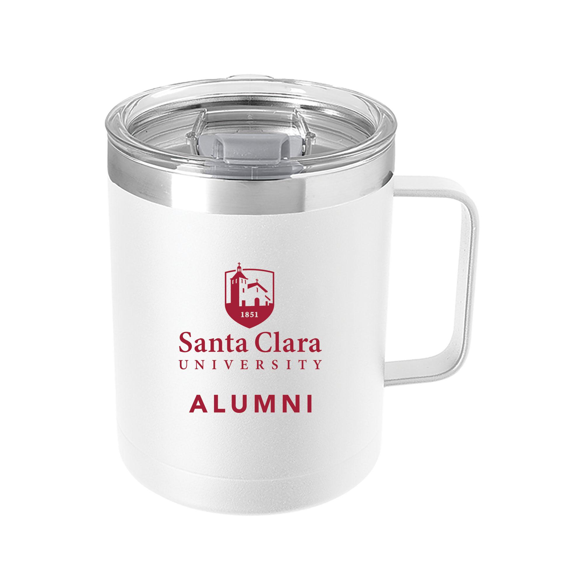 Product image 1 of 1 for Santa Clara University Alumni Viking 14oz Camp Mug, White