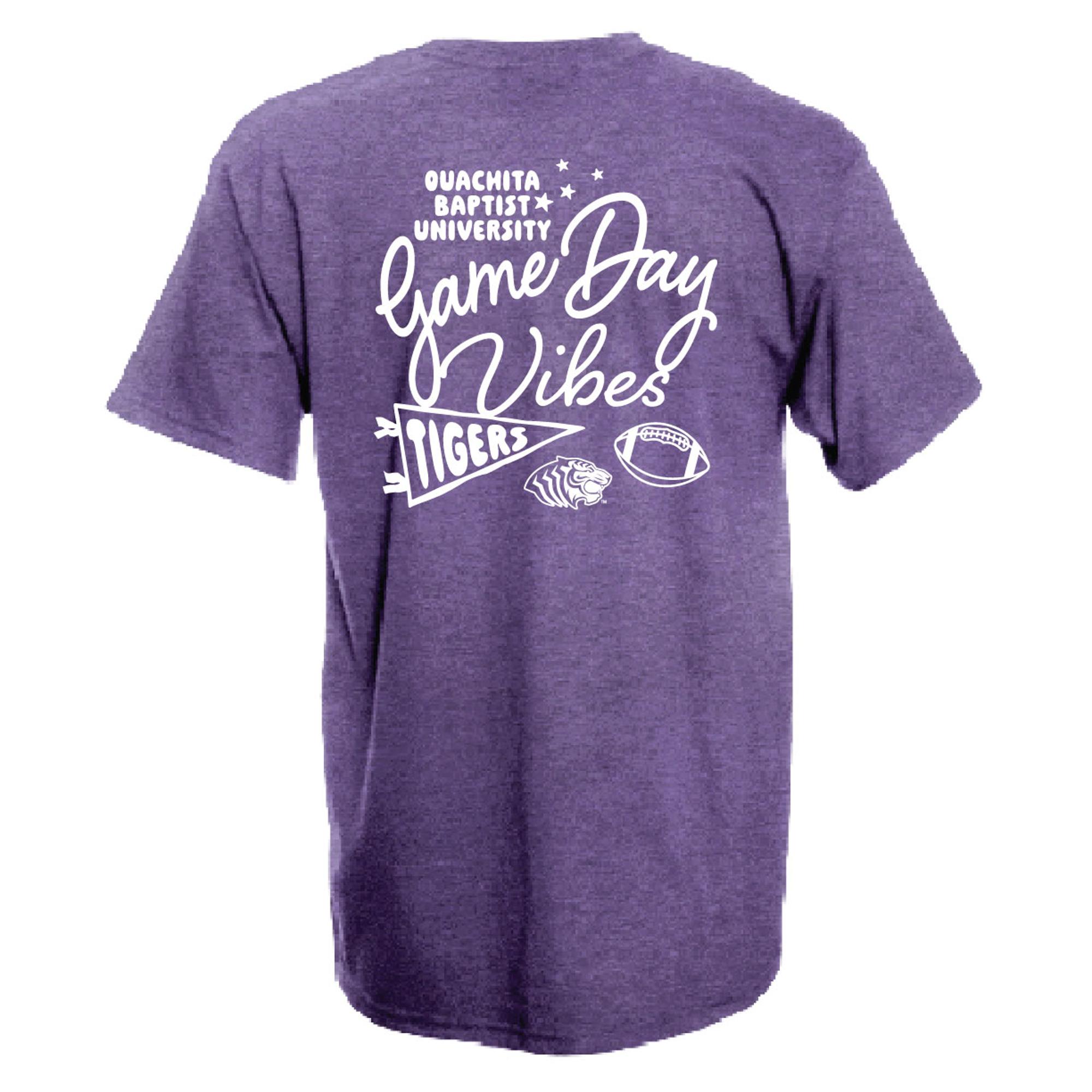 Product image 1 of 2 for Ouachita Tigers Game Day Vibes Drifter Tri-Blend Tee