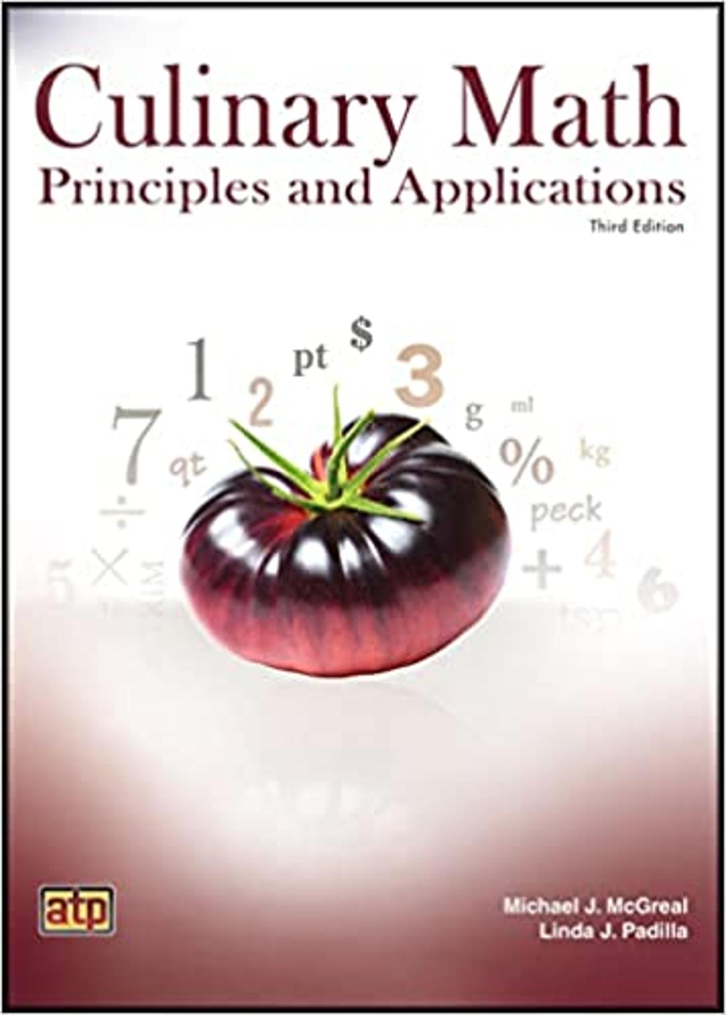 Cover image for Culinary Math: Principles and Applications 3rd ED