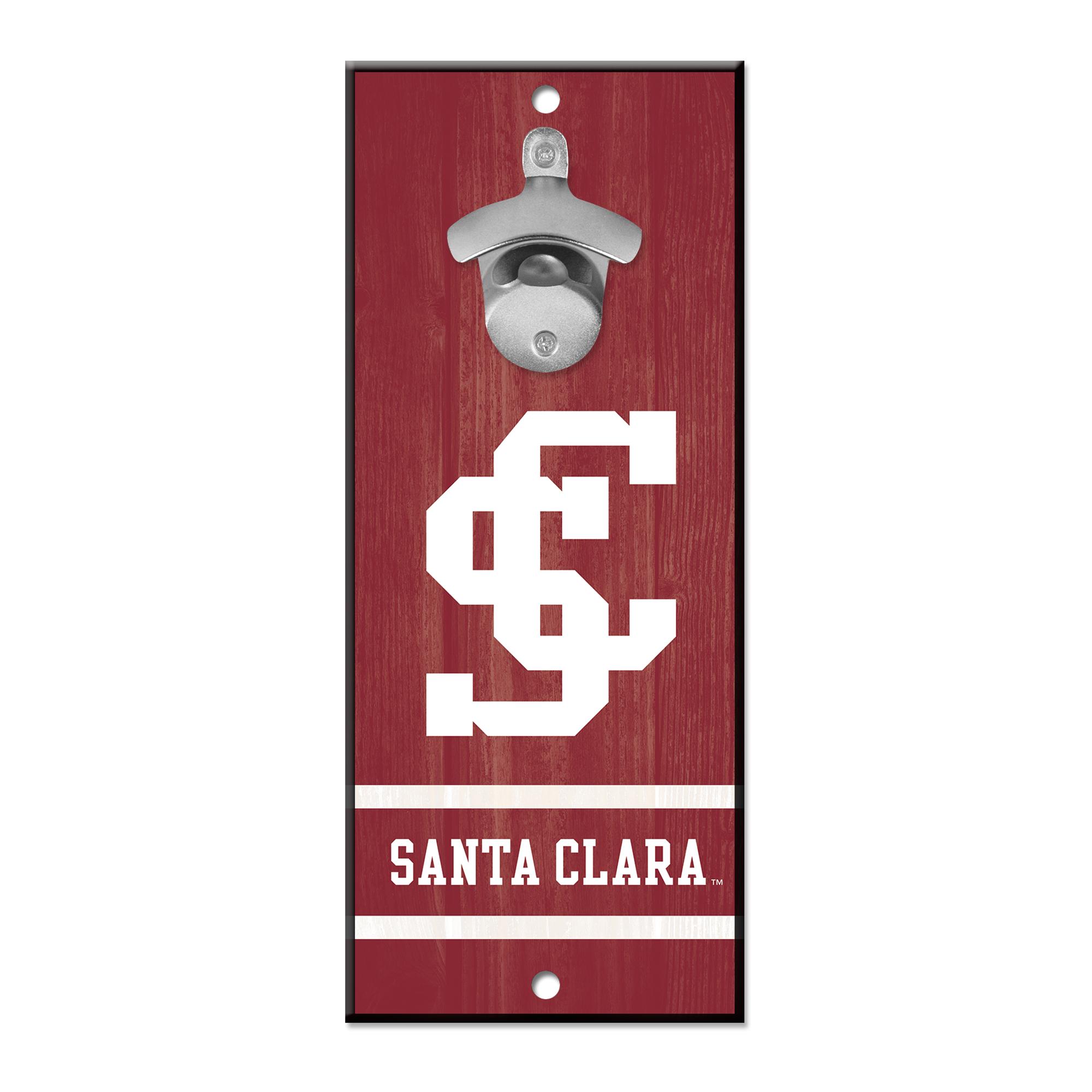 image of: Santa Clara Broncos Wall Bottle Opener