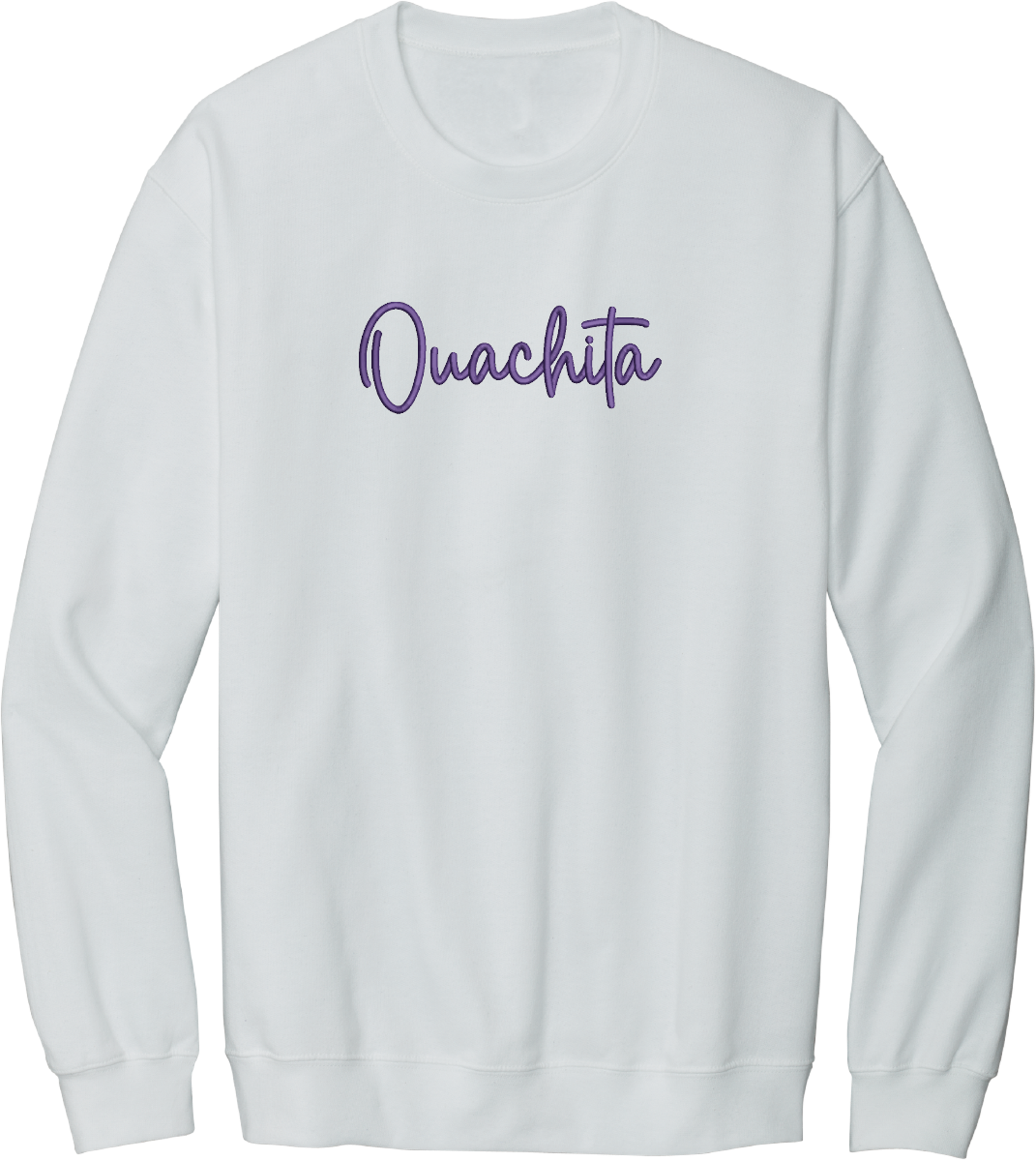 image of: Ouachita Softstyle Crew Sweatshirt