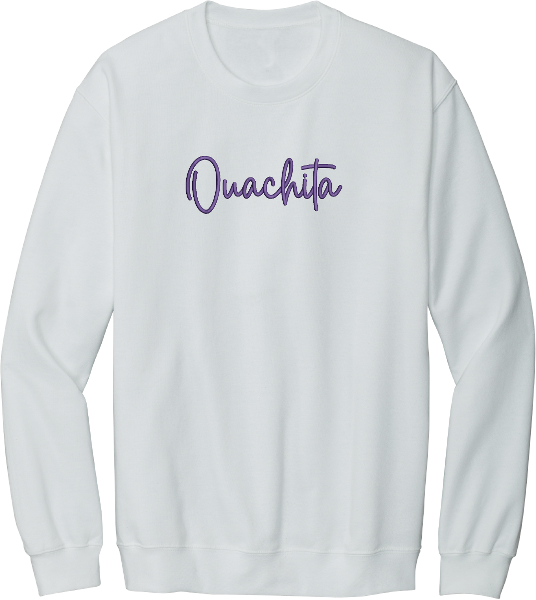 Ouachita Softstyle Crew Sweatshirt; $42.99
