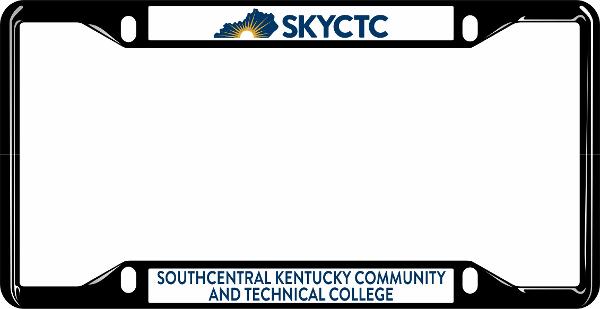 KSCKY LICENSE PLATE FRAME; $22.99