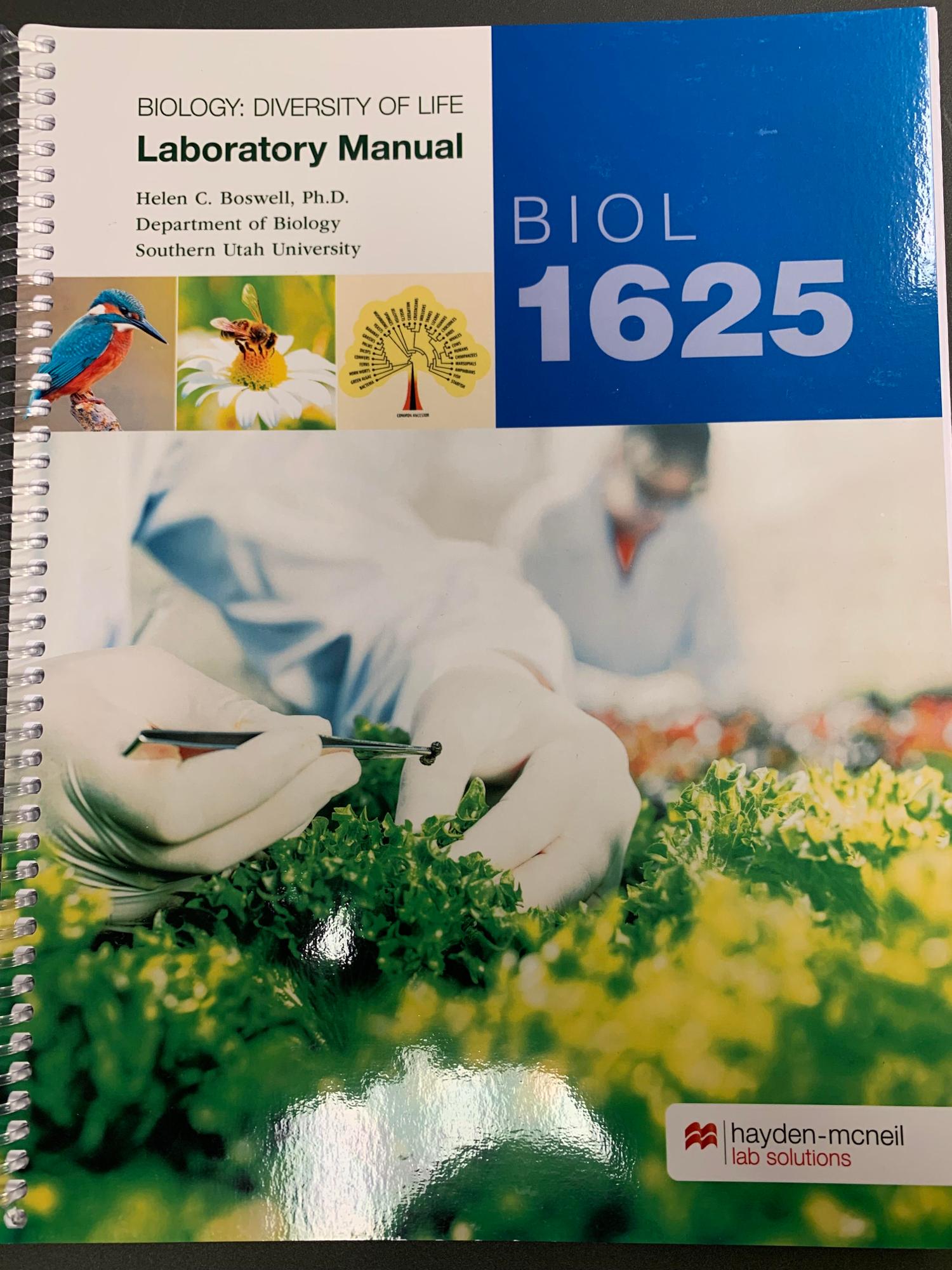 Cover image for BIOLOGY: DIVERSITY OF LIFE LABORATORY MANUAL 9e15