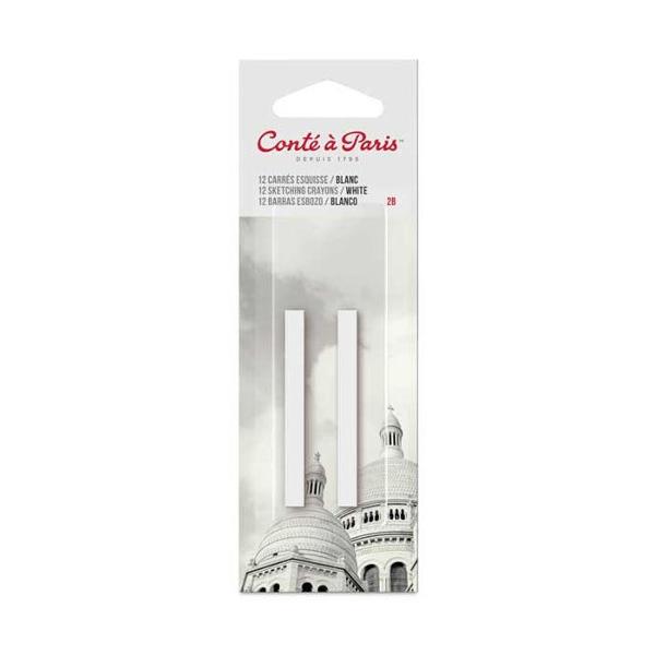 Conte Crayon 2B White 2pk; $3.99