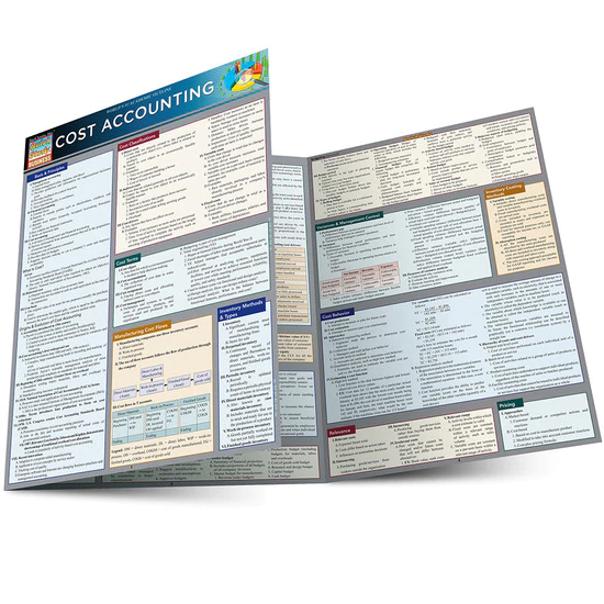Cover image for COST ACCOUNTING LAMINATED STUDY GUIDE
