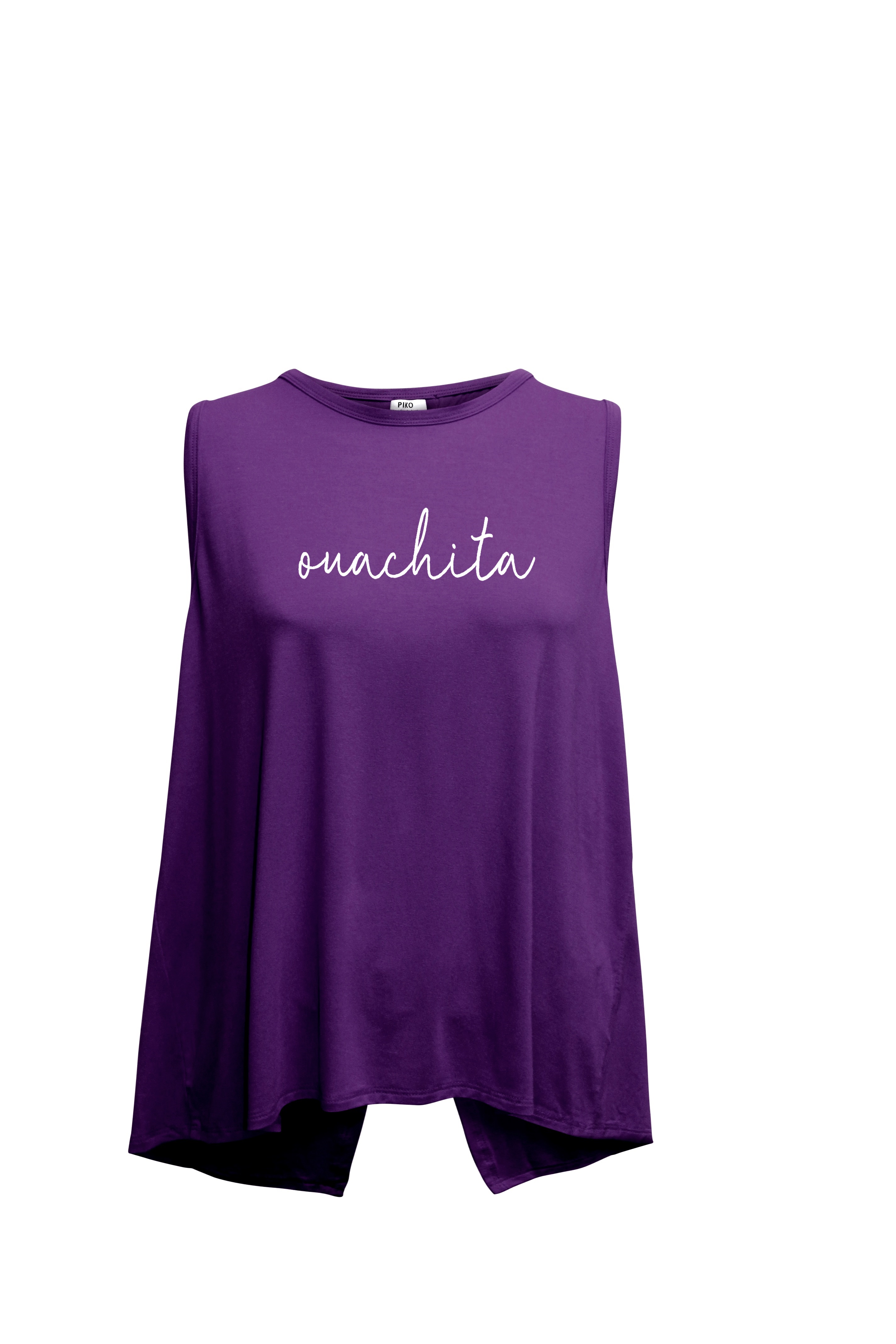 image of: Ouachita Open Back Crew Neck Tank