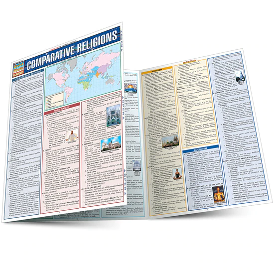 Cover image for COMPARATIVE RELIGIONS: LAMINATED STUDY GUIDE
