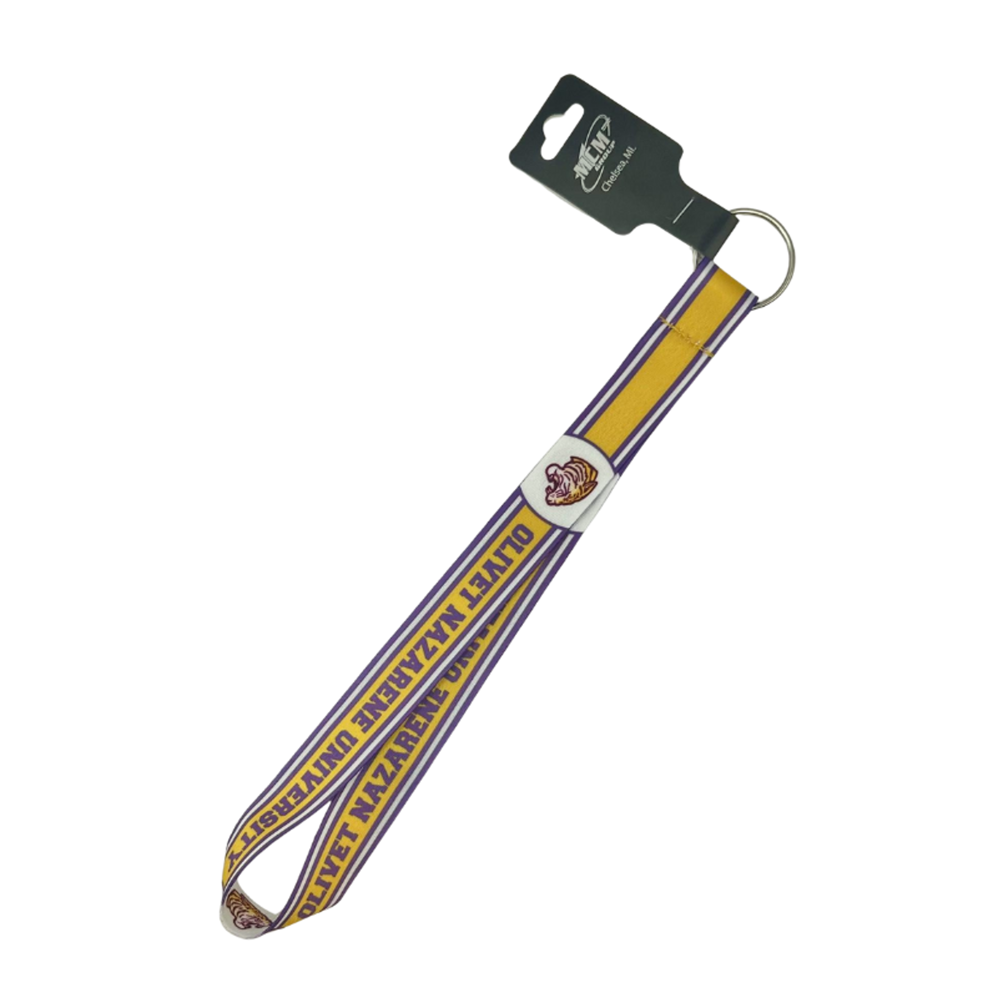 Olivet Nazarene University Wristlet with Key Strap