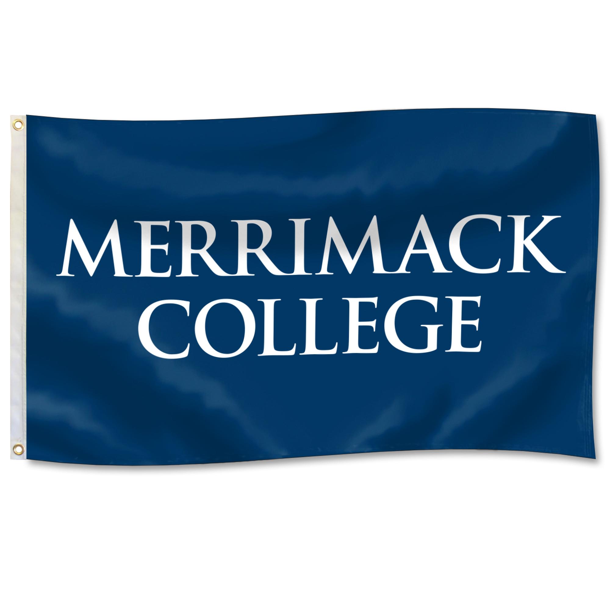 image of: Merrimack College Navy Flag