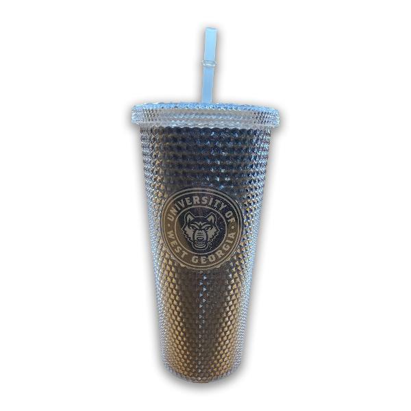 WOLF LOGO GALWAY METALLIC TUMBLER; $24.99