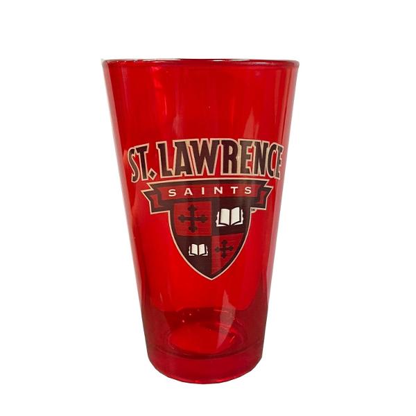 Red St. Lawrence Pint Glass; $14.95
