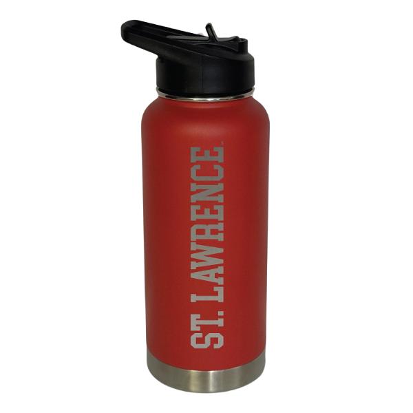 Red Stainless Steel Water Bottle; $29.95