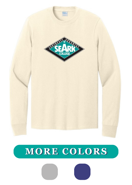Southeast Arkansas College Diamond Long Sleeve Tee; $19.98