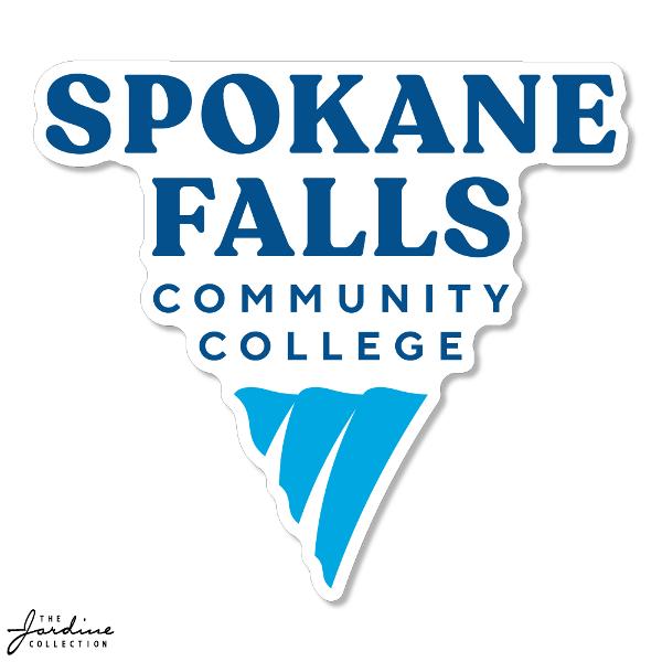 SFCC 6" VINYL DECAL FALLS LOGO; $6.99