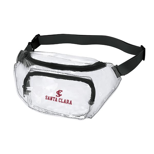Santa Clara Broncos Clear Gameday Fanny Pack; $19.98