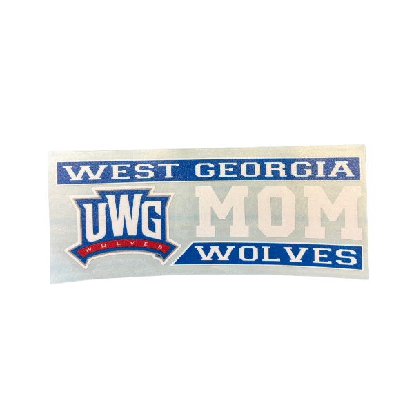 ATHLETICS LOGO WEST GA MOM DECAL; $6.99