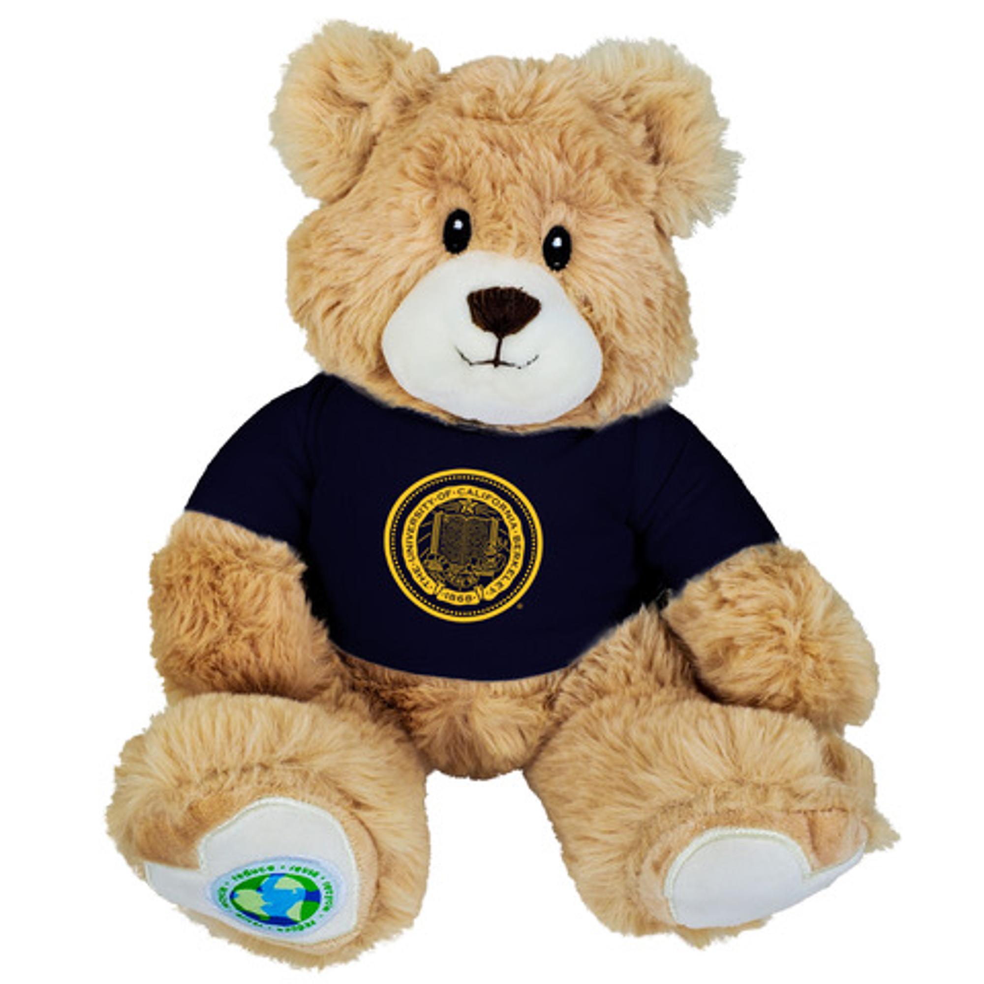 Berkeley Seal Tee Recycled Teddy Bear | Cal Student Store