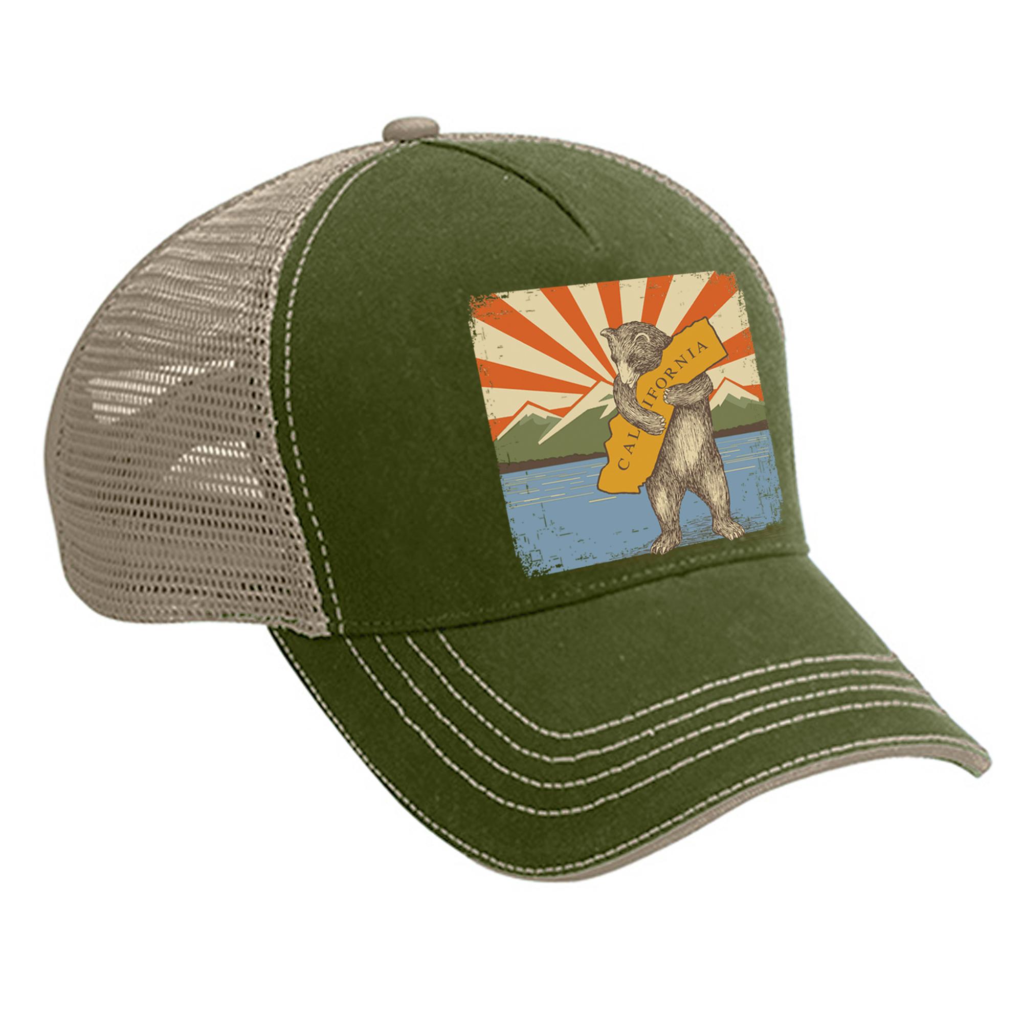 Product image 2 of 2 for CA Mountain Bear Trucker Hat