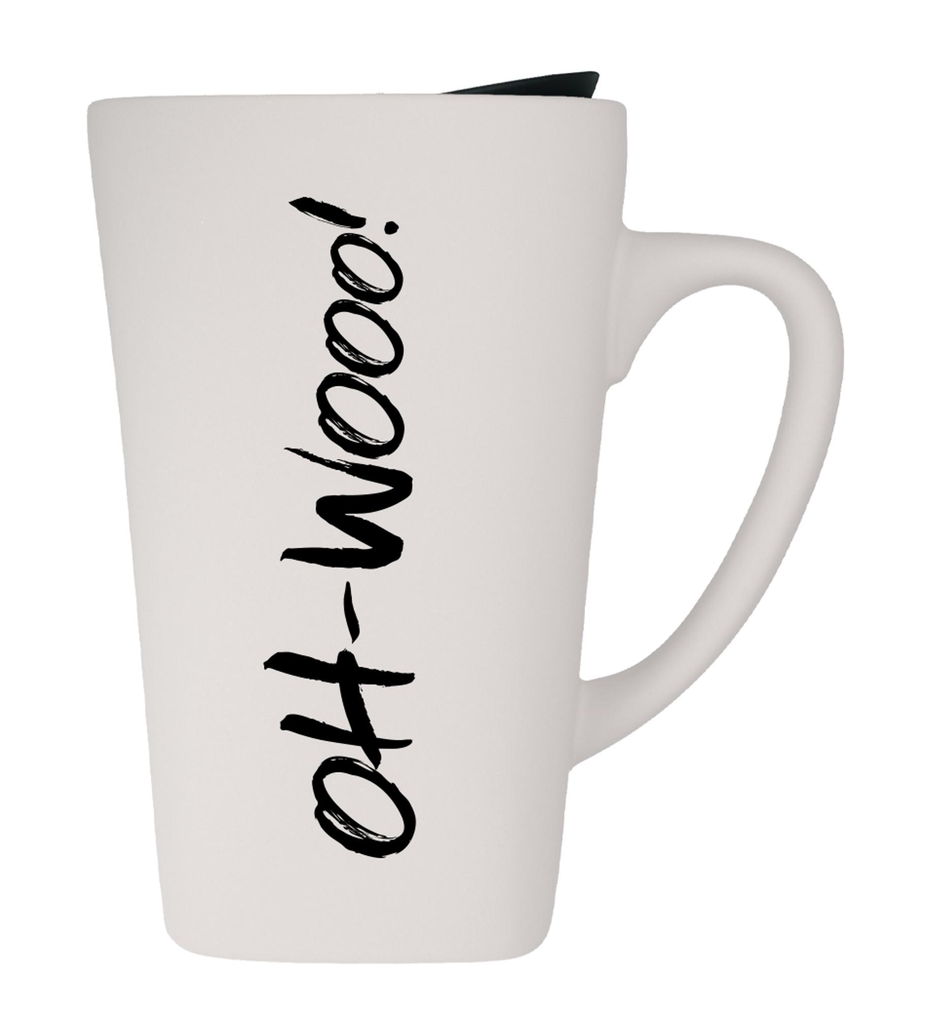Product image 2 of 2 for Owu Mug Soft Touch Ceramic With Lid 16 oz