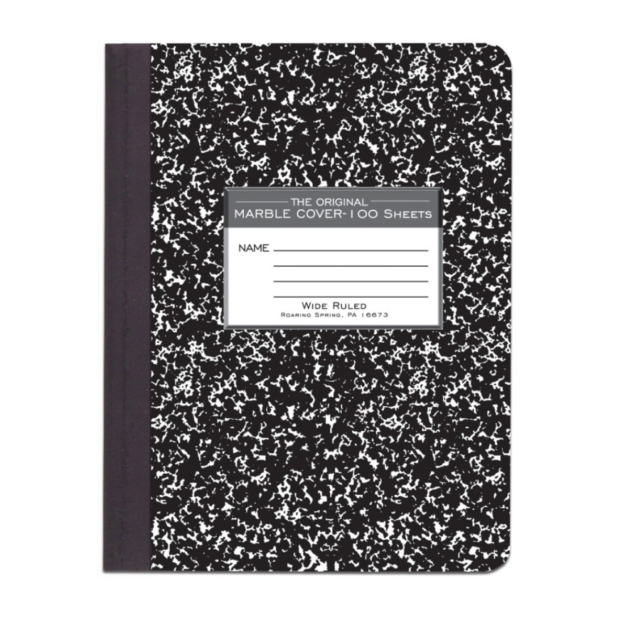 image of: COMPOSITION BOOK WIDE RULE