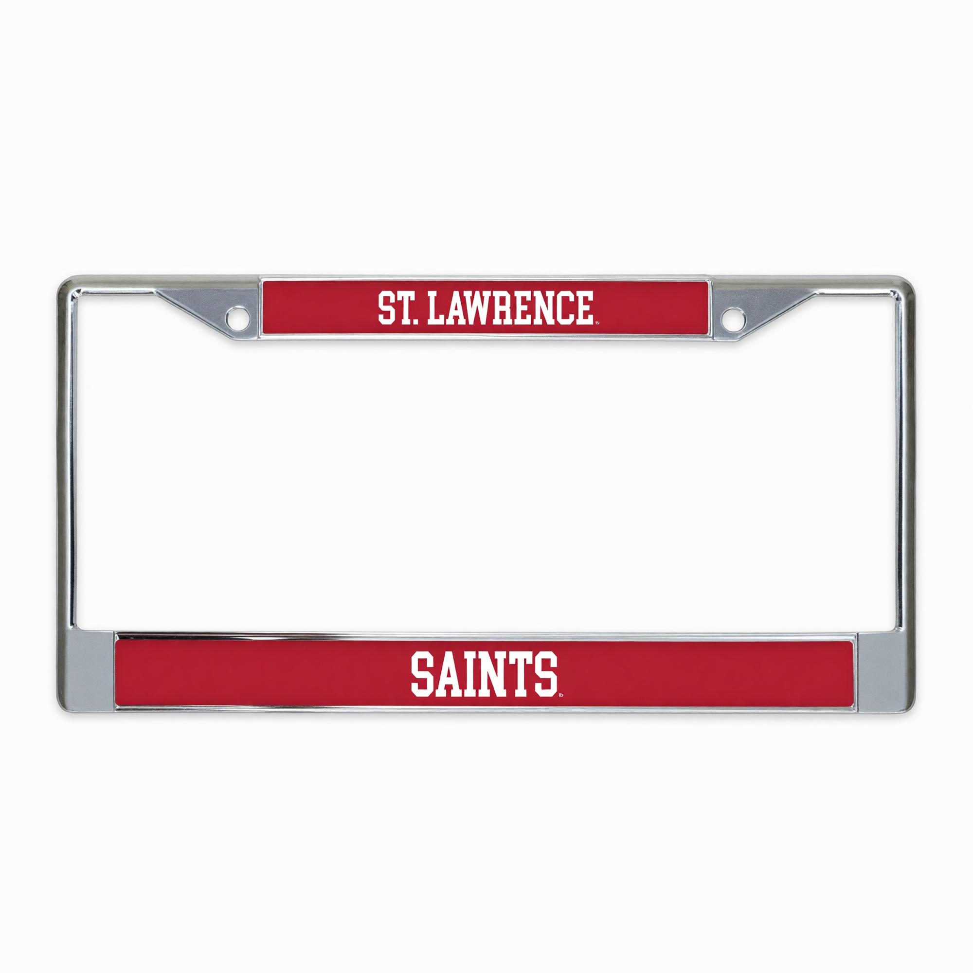 Product image 1 of 1 for Red Acrylic St. Lawrence Saints License Plate Frame