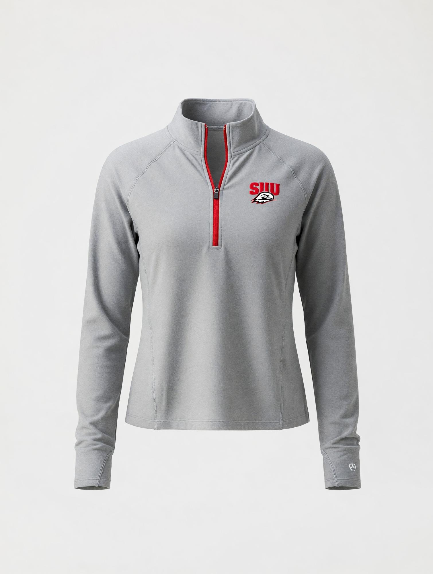 Product image 1 of 3 for Colosseum Womens 1/4 Zip Gray SUU Thor
